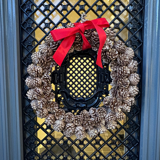 Krans Gouden dennenappels