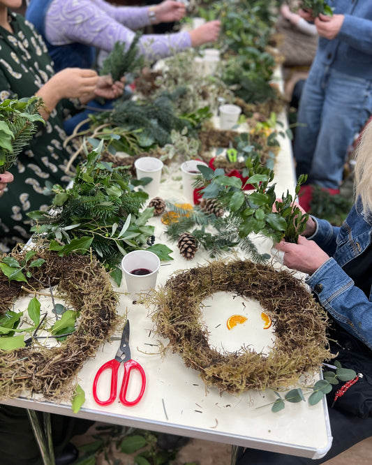 Workshop Kerststuk maken