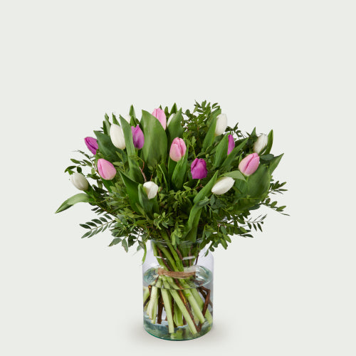 Tulpenboeket gemengd