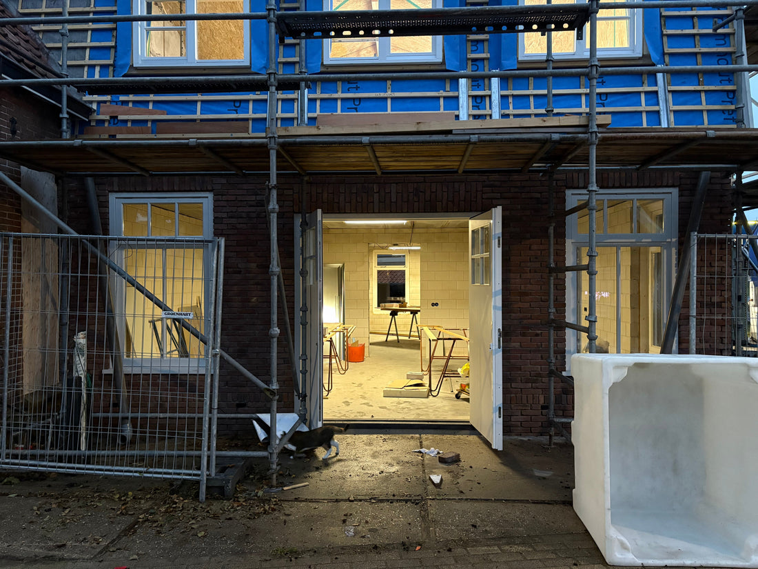 We gaan naar binnen!