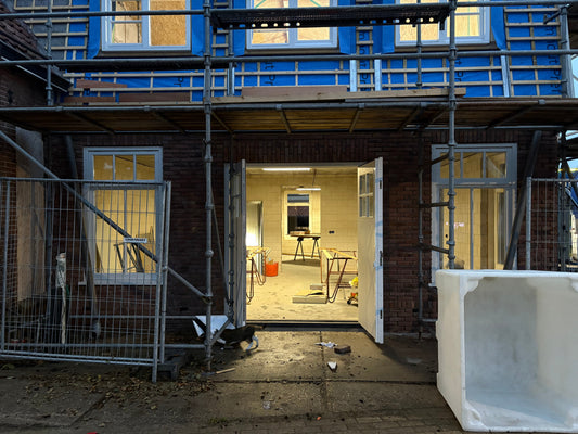 We gaan naar binnen!