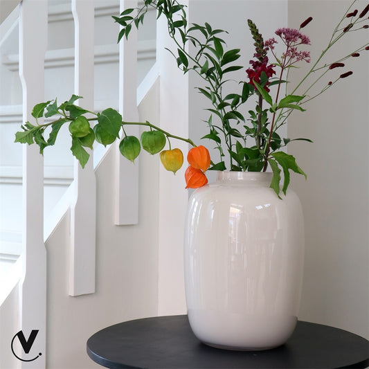 Vase The World - Vaas Artic M Ivory Ø25