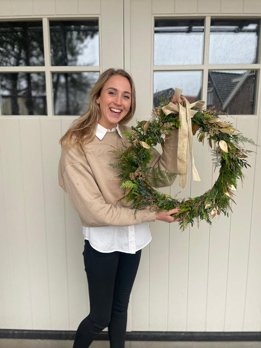 Workshop Kerstkrans maken