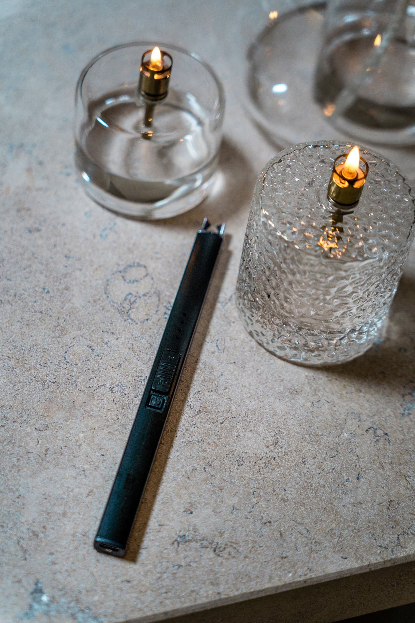 Peri Living - Cylinder Hammered Brass S