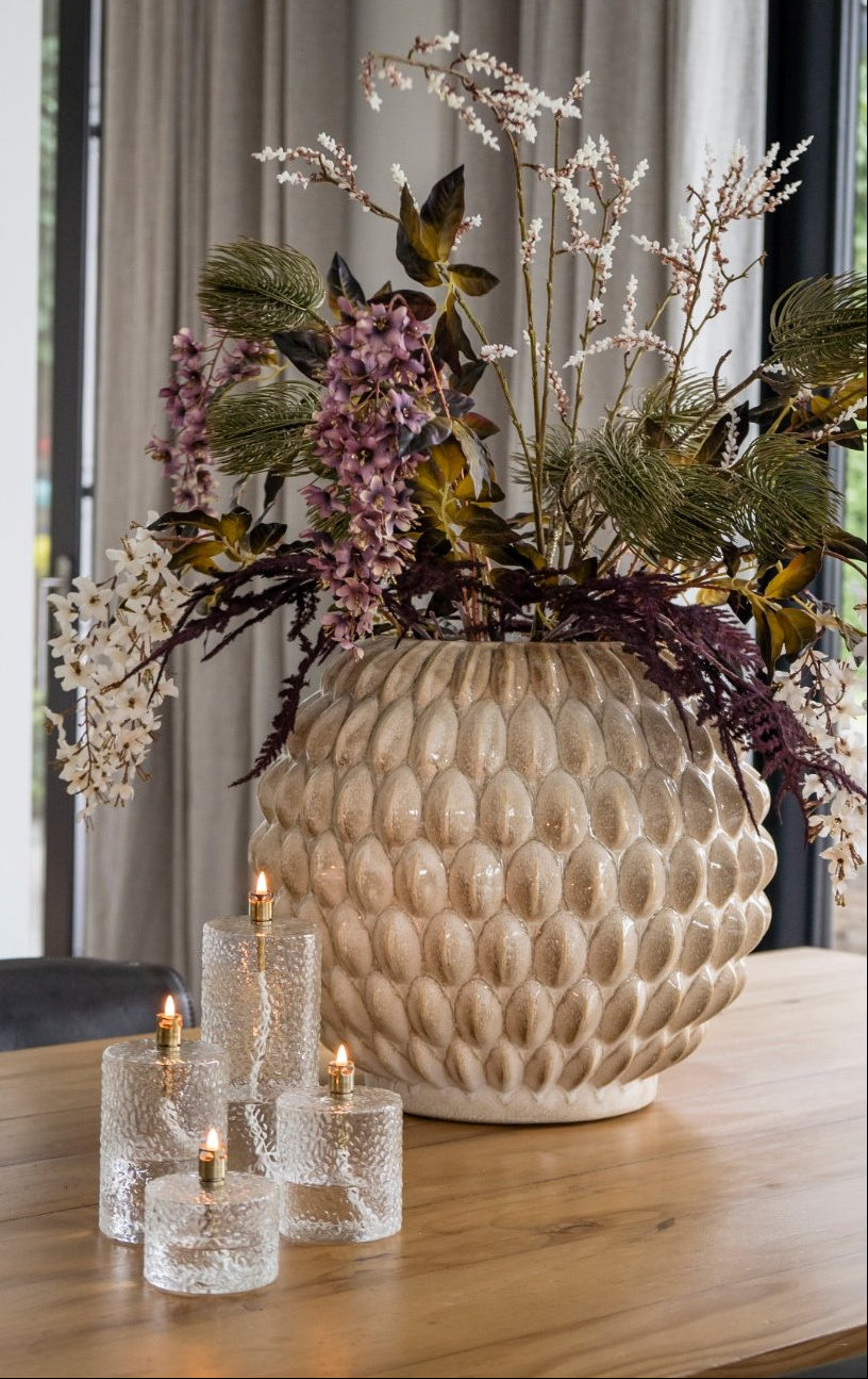 Peri Living - Cylinder Hammered Brass S