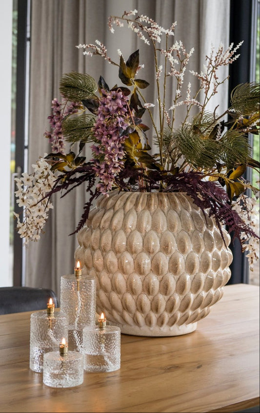 Peri Living - Cylinder Hammered Brass M