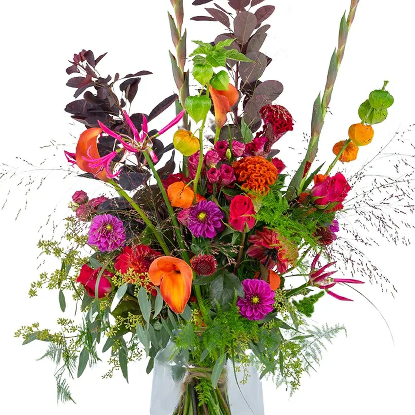 Rouwboeket Kleurrijk Eerbetoon